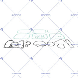 Kit de joints, Boite de vitesses SAMPA 080.684